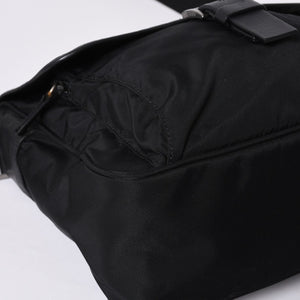 PRADA プラダ ワンショルダーバッグ チェーンショルダーバッグ BT0173 トライアングルロゴ ナイロン NERO ブラック 中古 4a000140