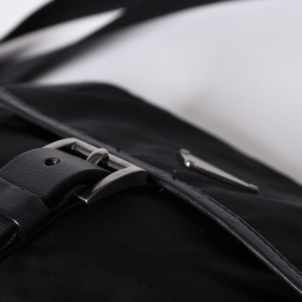 PRADA プラダ ワンショルダーバッグ チェーンショルダーバッグ BT0173 トライアングルロゴ ナイロン NERO ブラック 中古 4a000140