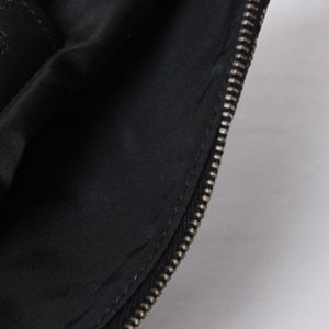 Christian Dior クリスチャンディオール トロッター サドルバッグ ワンショルダーバッグ サドルポーチ MC1012 ブラック 美品 中古 4a000774