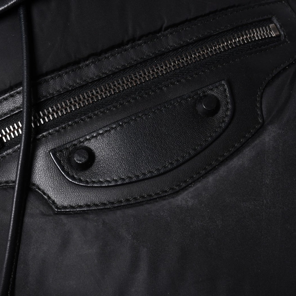 BALENCIAGA CLASSIC TRAVELER BACKPACK 387285 Nylon Black Good Condition Used 4a000147