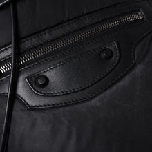 画像をギャラリービューアに読み込む, BALENCIAGA バレンシアガ CLASSIC TRAVELER BACKPACK クラシック トラベラー リュックサック 387285 ナイロン ブラック 美品 中古 4a000147
