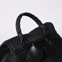 画像をギャラリービューアに読み込む, BALENCIAGA バレンシアガ CLASSIC TRAVELER BACKPACK クラシック トラベラー リュックサック 387285 ナイロン ブラック 美品 中古 4a000147