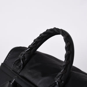 BALENCIAGA CLASSIC TRAVELER BACKPACK 387285 Nylon Black Good Condition Used 4a000147