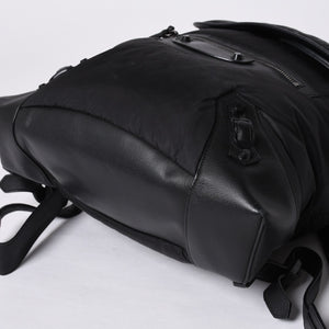 BALENCIAGA CLASSIC TRAVELER BACKPACK 387285 Nylon Black Good Condition Used 4a000147