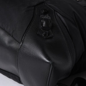BALENCIAGA CLASSIC TRAVELER BACKPACK 387285 Nylon Black Good Condition Used 4a000147