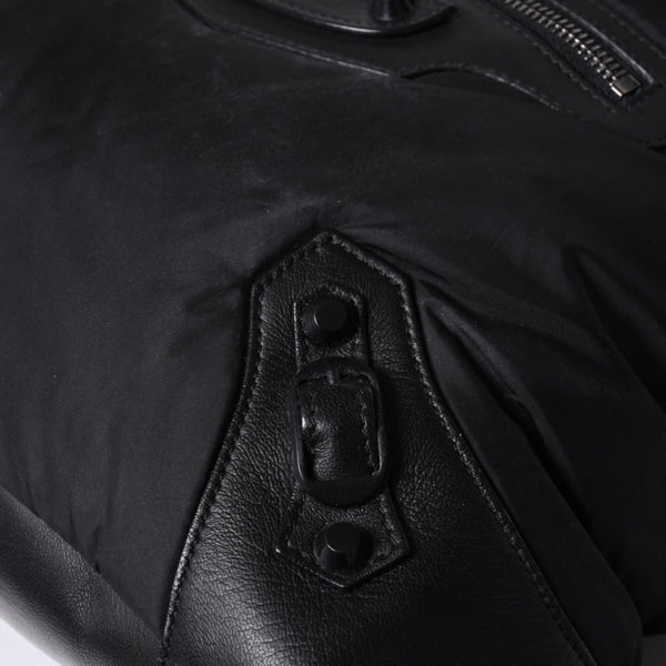BALENCIAGA CLASSIC TRAVELER BACKPACK 387285 Nylon Black Good Condition Used 4a000147