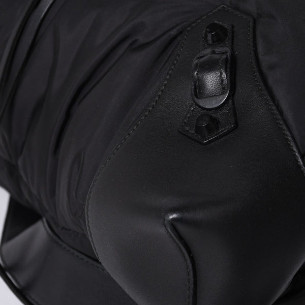BALENCIAGA CLASSIC TRAVELER BACKPACK 387285 Nylon Black Good Condition Used 4a000147