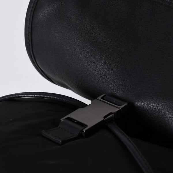 BALENCIAGA CLASSIC TRAVELER BACKPACK 387285 Nylon Black Good Condition Used 4a000147