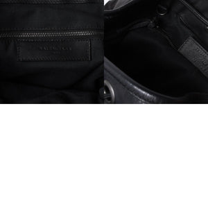 BALENCIAGA CLASSIC TRAVELER BACKPACK 387285 Nylon Black Good Condition Used 4a000147