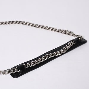 PRADA プラダ チェーンフラップ ダイアグラム キルティングレザー ミディアム ショルダーバッグ 美品 中古 4a000772