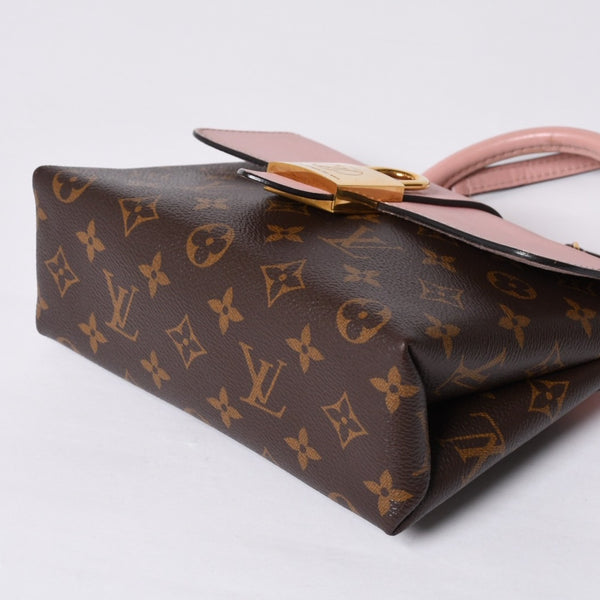 LOUIS VUITTON Rocky BB Handbag M44080 Monogram Rose Poudre Pink Brown Good Condition Used 4a000252