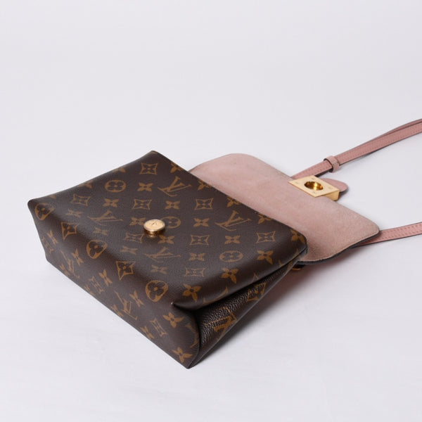 LOUIS VUITTON Rocky BB Handbag M44080 Monogram Rose Poudre Pink Brown Good Condition Used 4a000252
