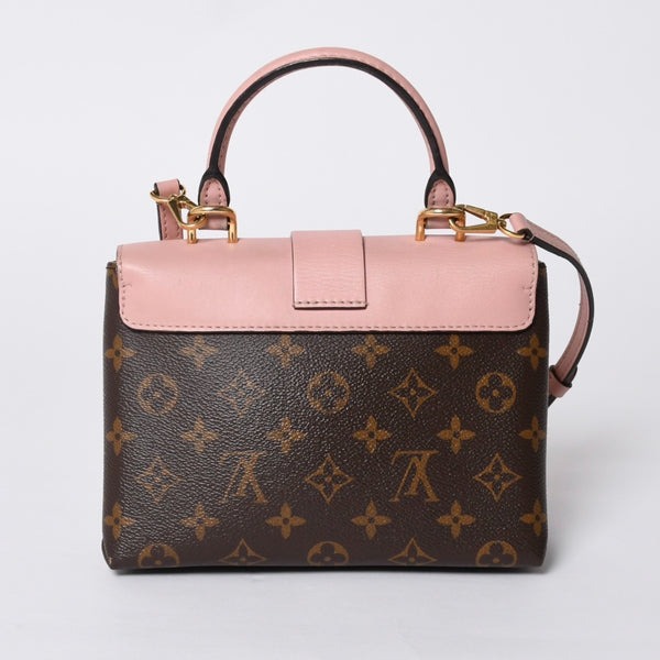 LOUIS VUITTON Rocky BB Handbag M44080 Monogram Rose Poudre Pink Brown Good Condition Used 4a000252