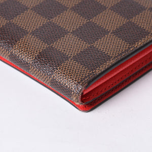 LOUIS VUITTON Zippy Wallet Long Wallet N63174 Holiday Limited Model Gold Hardware Used 4a000291