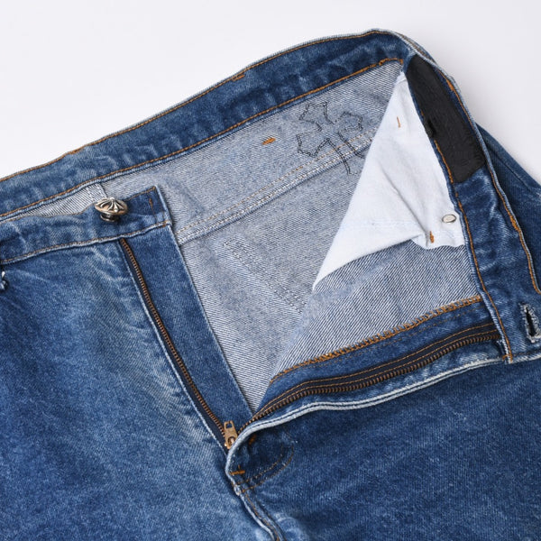 Very good condition CHROME HEARTS × Levi's 517 Levi's 517 Cemetery Cross Patch Denim Pants Jeans Size 36 20 Patch Used 4a000553