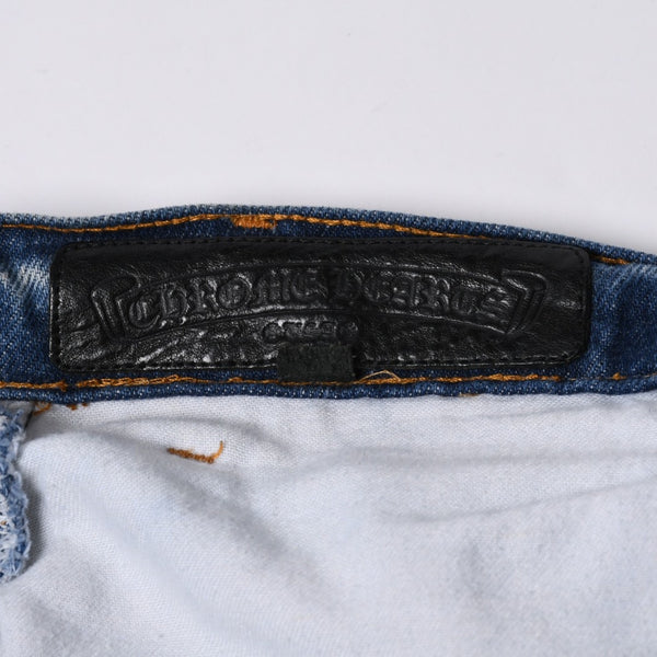 Very good condition CHROME HEARTS × Levi's 517 Levi's 517 Cemetery Cross Patch Denim Pants Jeans Size 36 20 Patch Used 4a000553