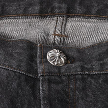 画像をギャラリービューアに読み込む, 極美品 CHROME HEARTS クロムハーツ Levi's 501 リーバイス 501 セメタリークロスパッチ デニムパンツ ジーンズ サイズ34 20パッチ 中古 4a000554
