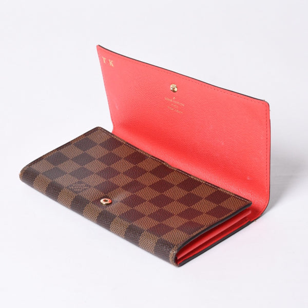 LOUIS VUITTON Zippy Wallet Long Wallet N63174 Holiday Limited Model Gold Hardware Used 4a000291