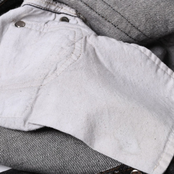 極美品 CHROME HEARTS クロムハーツ Levi's 501 リーバイス 501 セメタリークロスパッチ デニムパンツ ジーンズ サイズ34 20パッチ 中古 4a000554
