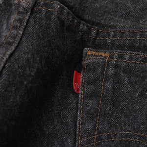 極美品 CHROME HEARTS クロムハーツ Levi's 501 リーバイス 501 セメタリークロスパッチ デニムパンツ ジーンズ サイズ34 20パッチ 中古 4a000554