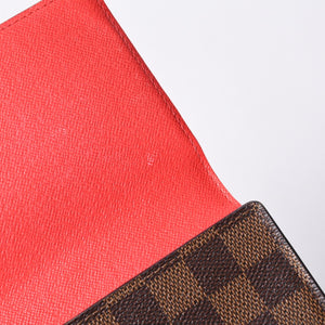 LOUIS VUITTON Zippy Wallet Long Wallet N63174 Holiday Limited Model Gold Hardware Used 4a000291