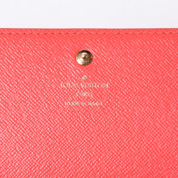 LOUIS VUITTON Zippy Wallet Long Wallet N63174 Holiday Limited Model Gold Hardware Used 4a000291
