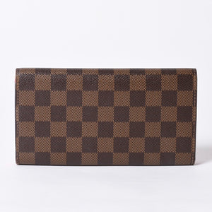 LOUIS VUITTON Zippy Wallet Long Wallet N63174 Holiday Limited Model Gold Hardware Used 4a000291