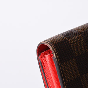 LOUIS VUITTON Zippy Wallet Long Wallet N63174 Holiday Limited Model Gold Hardware Used 4a000291
