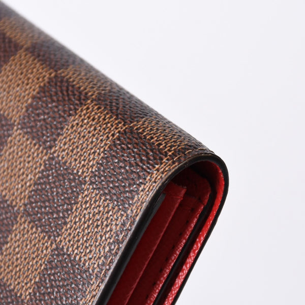 LOUIS VUITTON Zippy Wallet Long Wallet N63174 Holiday Limited Model Gold Hardware Used 4a000291