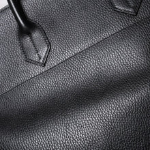 画像をギャラリービューアに読み込む, 極美品 HERMES エルメス Haut a Courroies オータクロア45 ハンドバッグ アルデンヌ ブラック ゴールド金具 □H刻印 中古 4a000602