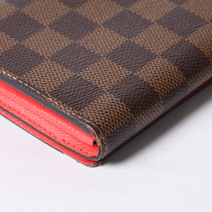 LOUIS VUITTON Zippy Wallet Long Wallet N63174 Holiday Limited Model Gold Hardware Used 4a000291