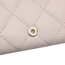 画像をギャラリービューアに読み込む, 極美品 CHANEL シャネル 25AW クラシック スモールフラップウォレット AP4901 ランダム番台 ココマーク キャビアスキン ピンク 中古 4a000297