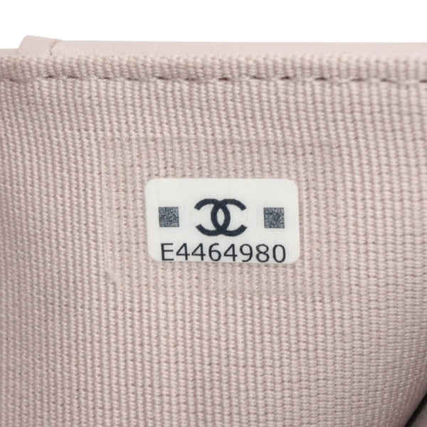 Very good condition CHANEL 25AW Classic Small Flap Wallet AP4901 Random Number Coco Mark Caviar Skin Pink Used 4a000297