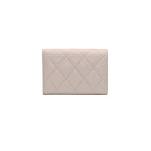 画像をギャラリービューアに読み込む, 極美品 CHANEL シャネル 25AW クラシック スモールフラップウォレット AP4901 ランダム番台 ココマーク キャビアスキン ピンク 中古 4a000297