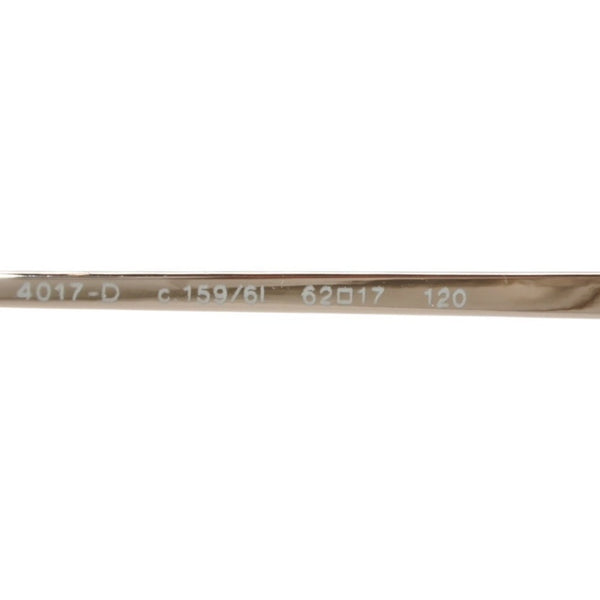 CHANEL シャネル リムレス サングラス アイウェア 4017-D c.159/6I サイズ62□17 120 ココマーク ラインストーン 美品 中古 4a000301