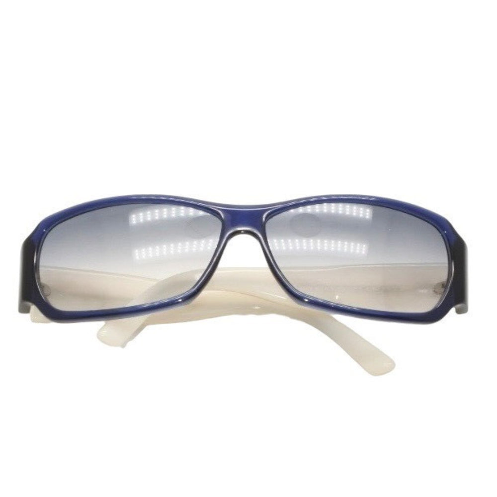 極美品 GUCCI グッチ サングラス アイウェア GG2935/S EONIT サイズ60□12 125 GGロゴ ラメ アセテート ブルー ホワイト 中古 4a000295