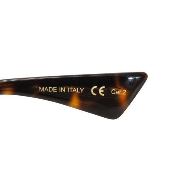 Very Good Condition GUCCI Gucci Sunglasses Eyewear GG0818SA 001 Size 63□17-140 Gold Gray GP Metal Plastic Used 4a000288