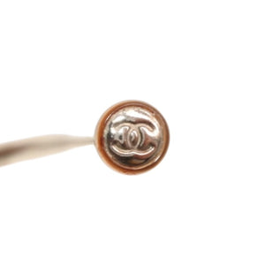 CHANEL シャネル リムレス サングラス アイウェア 4017-D c.159/6I サイズ62□17 120 ココマーク ラインストーン 美品 中古 4a000301