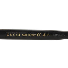 画像をギャラリービューアに読み込む, GUCCI グッチ サングラス アイウェア GG0746S 005 サイズ57□17-145 シェリーライン ブラック 美品 中古 4a000287