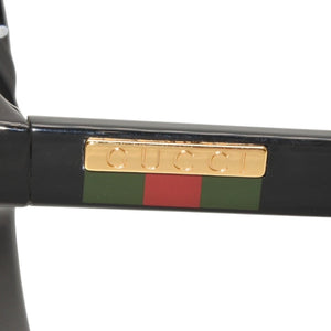 GUCCI グッチ サングラス アイウェア GG0746S 005 サイズ57□17-145 シェリーライン ブラック 美品 中古 4a000287
