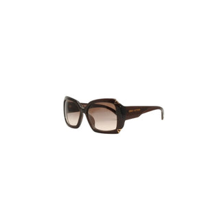 Very good condition LOUIS VUITTON Sunglasses Eyewear Z0366E Size 58□16 Brown Glitter Acetate Plastic Used 4a000283