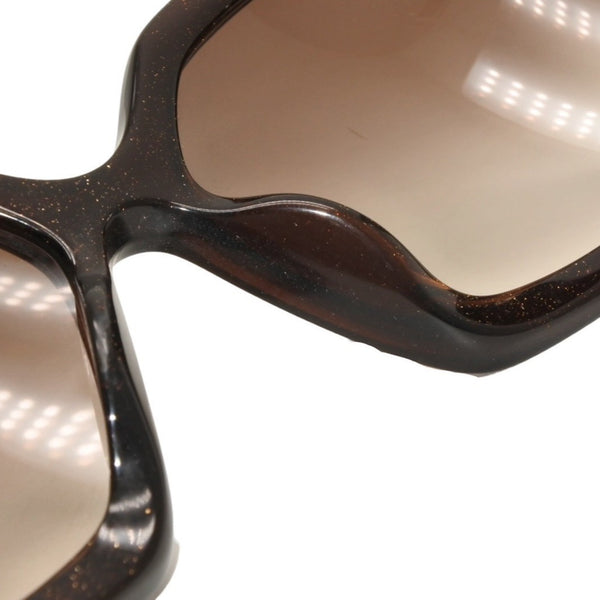 Very good condition LOUIS VUITTON Sunglasses Eyewear Z0366E Size 58□16 Brown Glitter Acetate Plastic Used 4a000283