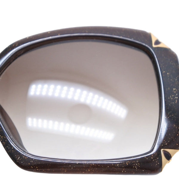 Very good condition LOUIS VUITTON Sunglasses Eyewear Z0366E Size 58□16 Brown Glitter Acetate Plastic Used 4a000283