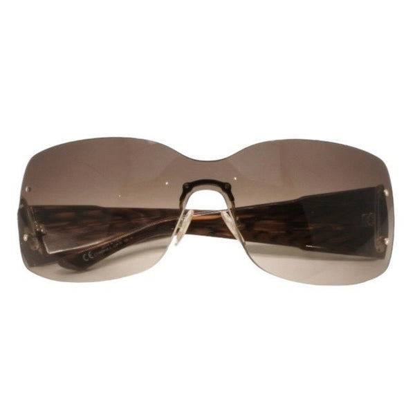 Very Good Condition Christian Dior ETHNIDIOR 2 Rimless Sunglasses Eyewear C9PJS Size 120 Rhinestone Used 4a000281