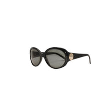 画像をギャラリービューアに読み込む, LOEWE ロエベ サングラス アイウェア SLW658 COL.0700 サイズ57□17 130 アナグラム ブラック アセテート 美品 中古 4a000284
