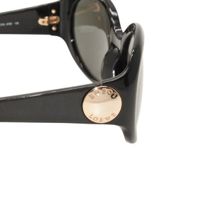 LOEWE sunglasses eyewear SLW658 COL.0700 Size 57□17 130 Anagram Black Acetate Excellent Condition Used 4a000284