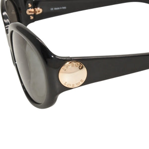 LOEWE sunglasses eyewear SLW658 COL.0700 Size 57□17 130 Anagram Black Acetate Excellent Condition Used 4a000284