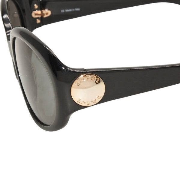 LOEWE sunglasses eyewear SLW658 COL.0700 Size 57□17 130 Anagram Black Acetate Excellent Condition Used 4a000284