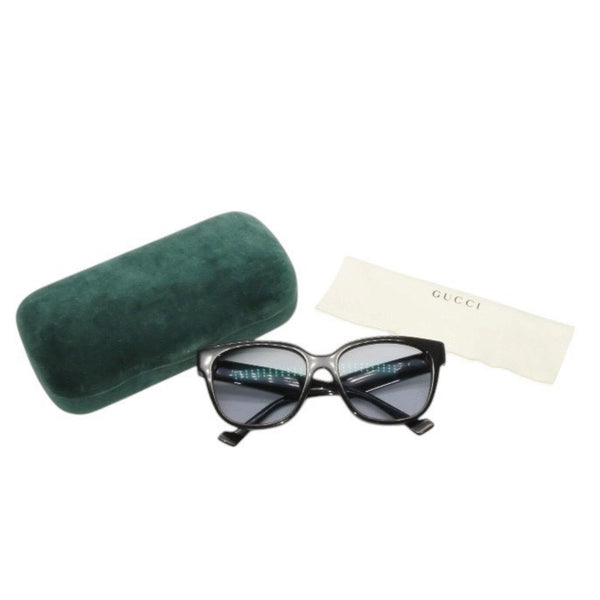 GUCCI グッチ サングラス アイウェア GG1430SK 001 サイズ57□18-145 ブラック グレー アセテート プラスチック 美品 中古 4a000292