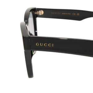GUCCI グッチ サングラス アイウェア GG1430SK 001 サイズ57□18-145 ブラック グレー アセテート プラスチック 美品 中古 4a000292